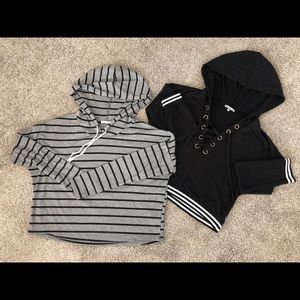 Cropped sweatshirt